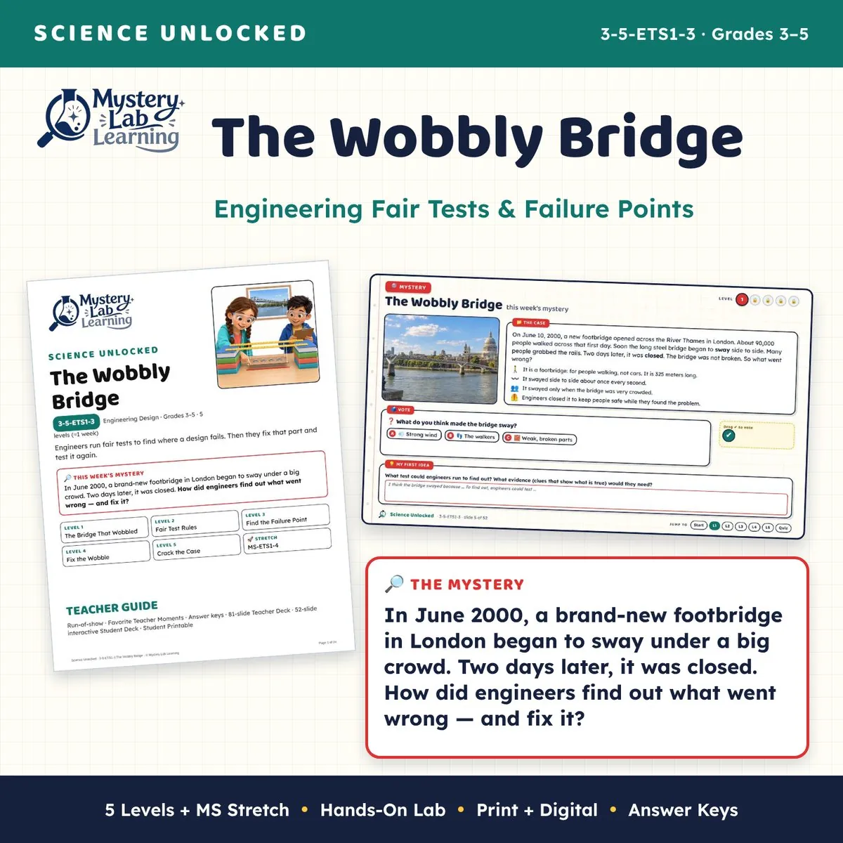 The Wobbly Bridge cover