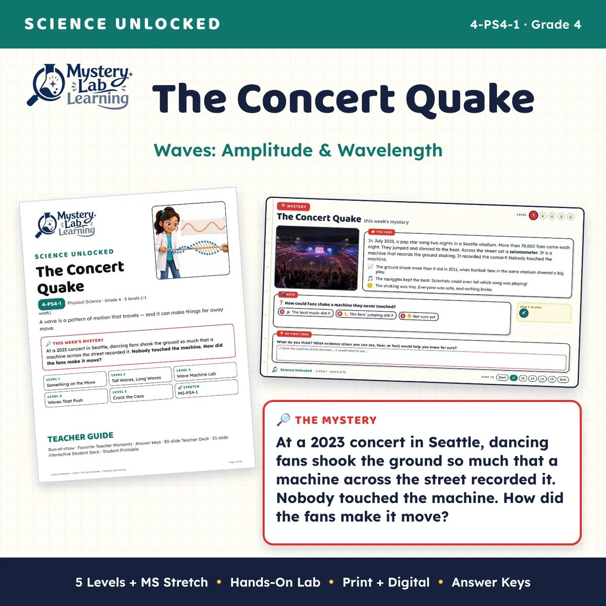 The Concert Quake cover