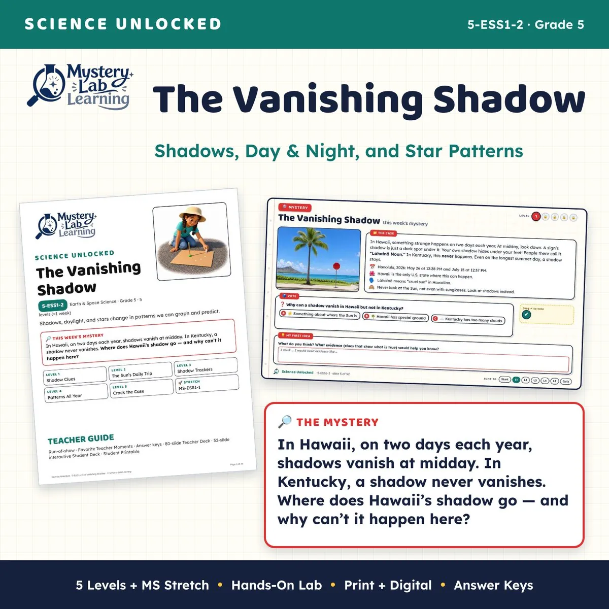 The Vanishing Shadow cover
