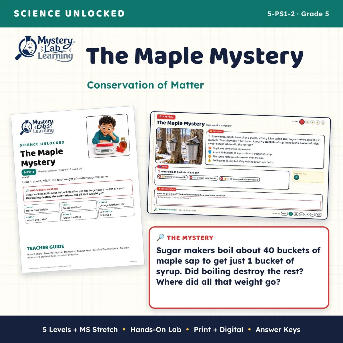 The Maple Mystery cover