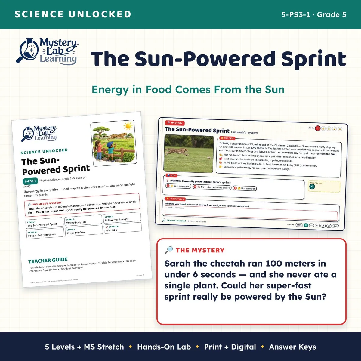 The Sun-Powered Sprint cover