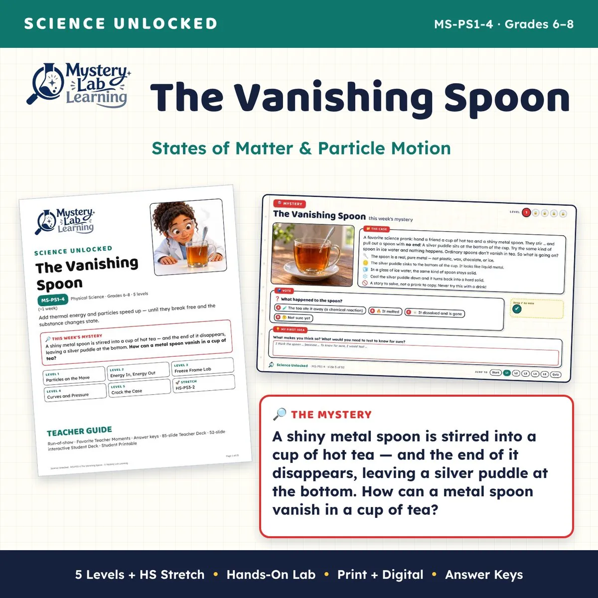 The Vanishing Spoon cover