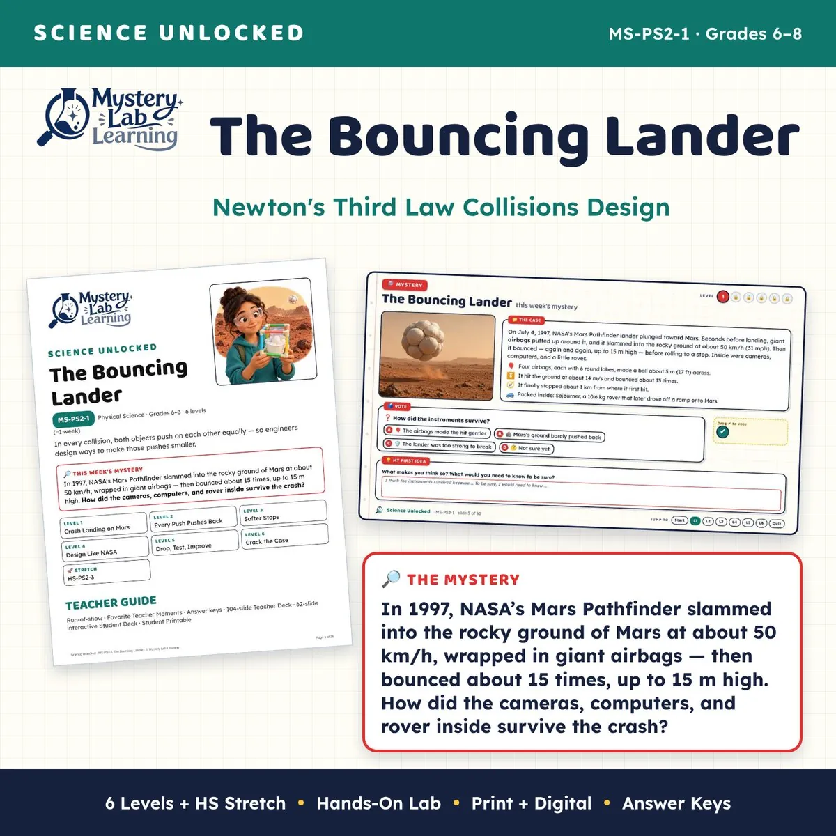 The Bouncing Lander cover