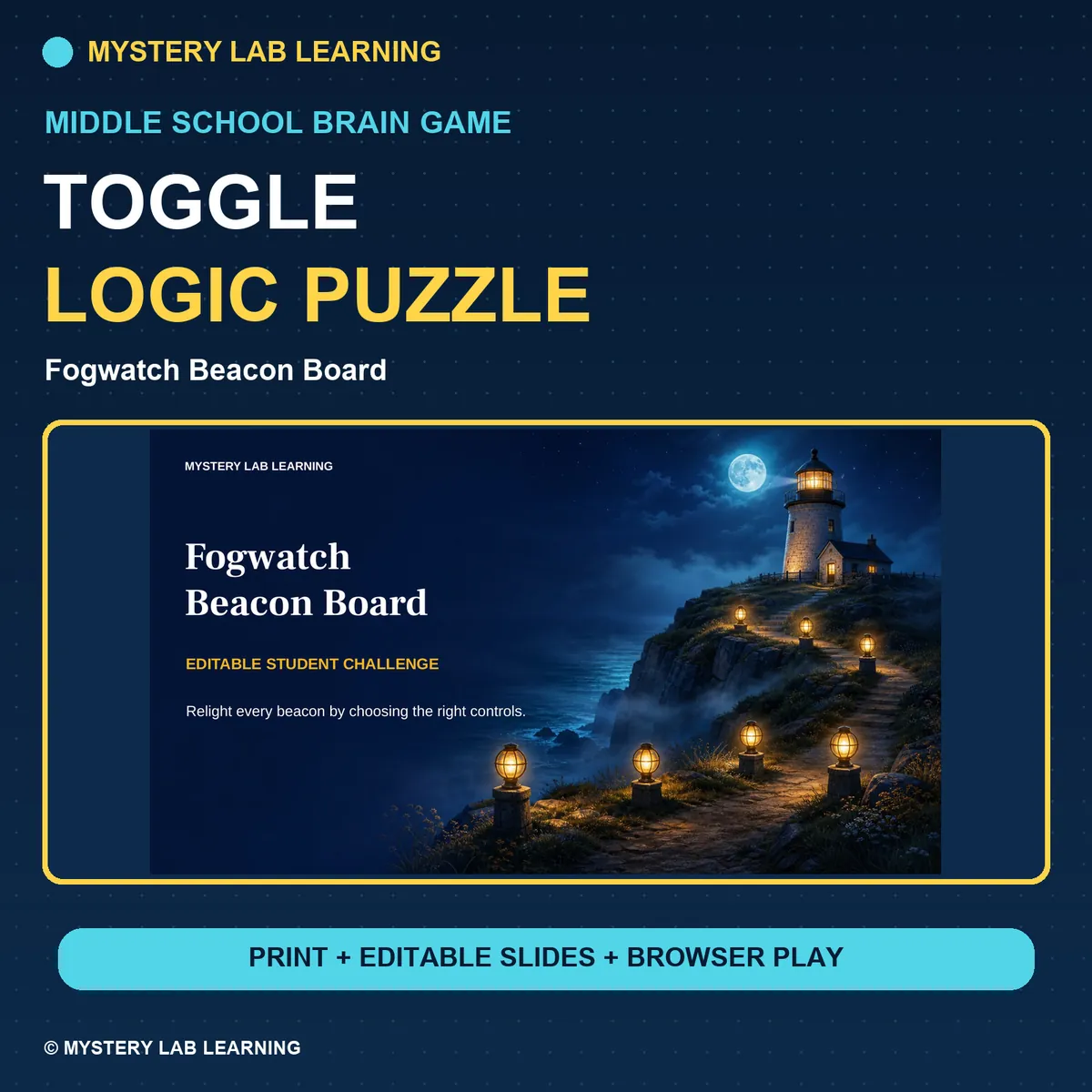 Toggle Logic Puzzle cover